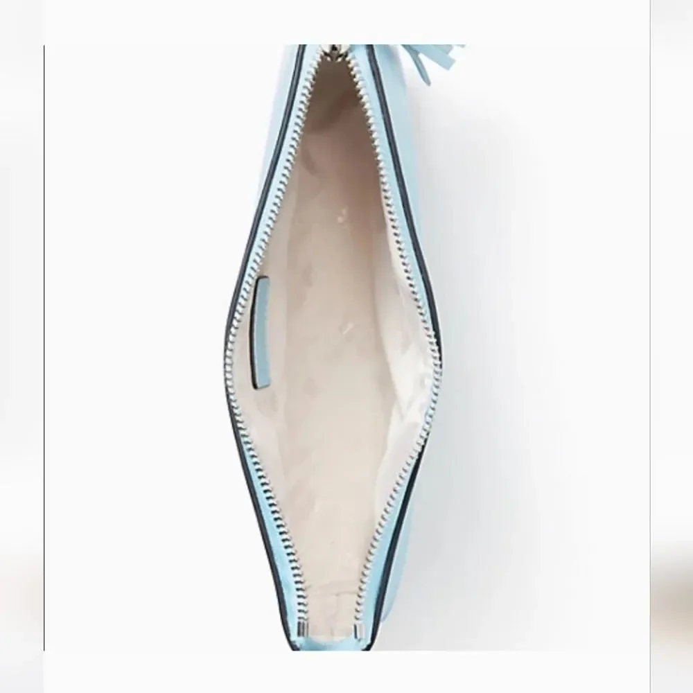 kate spade Light Blue Leather Crossbody Bag